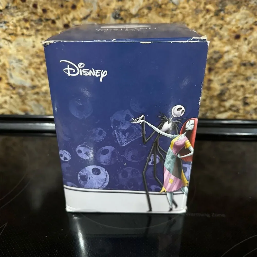 Disney Nightmare Before Christmas BlackCelebrating Our LoveBlack Snow Globe